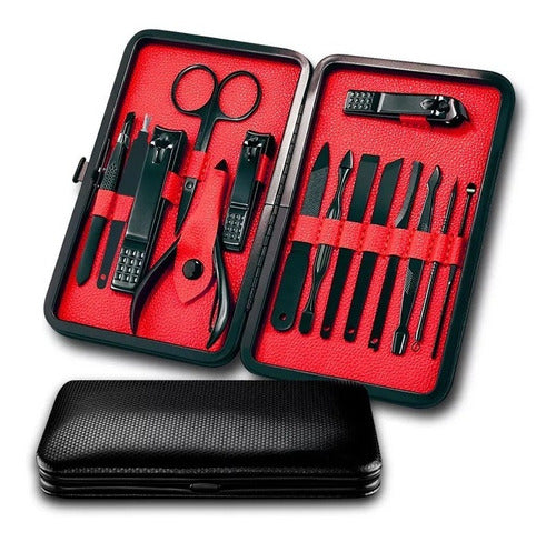 kit manicura y cuidado facial 15 piezas